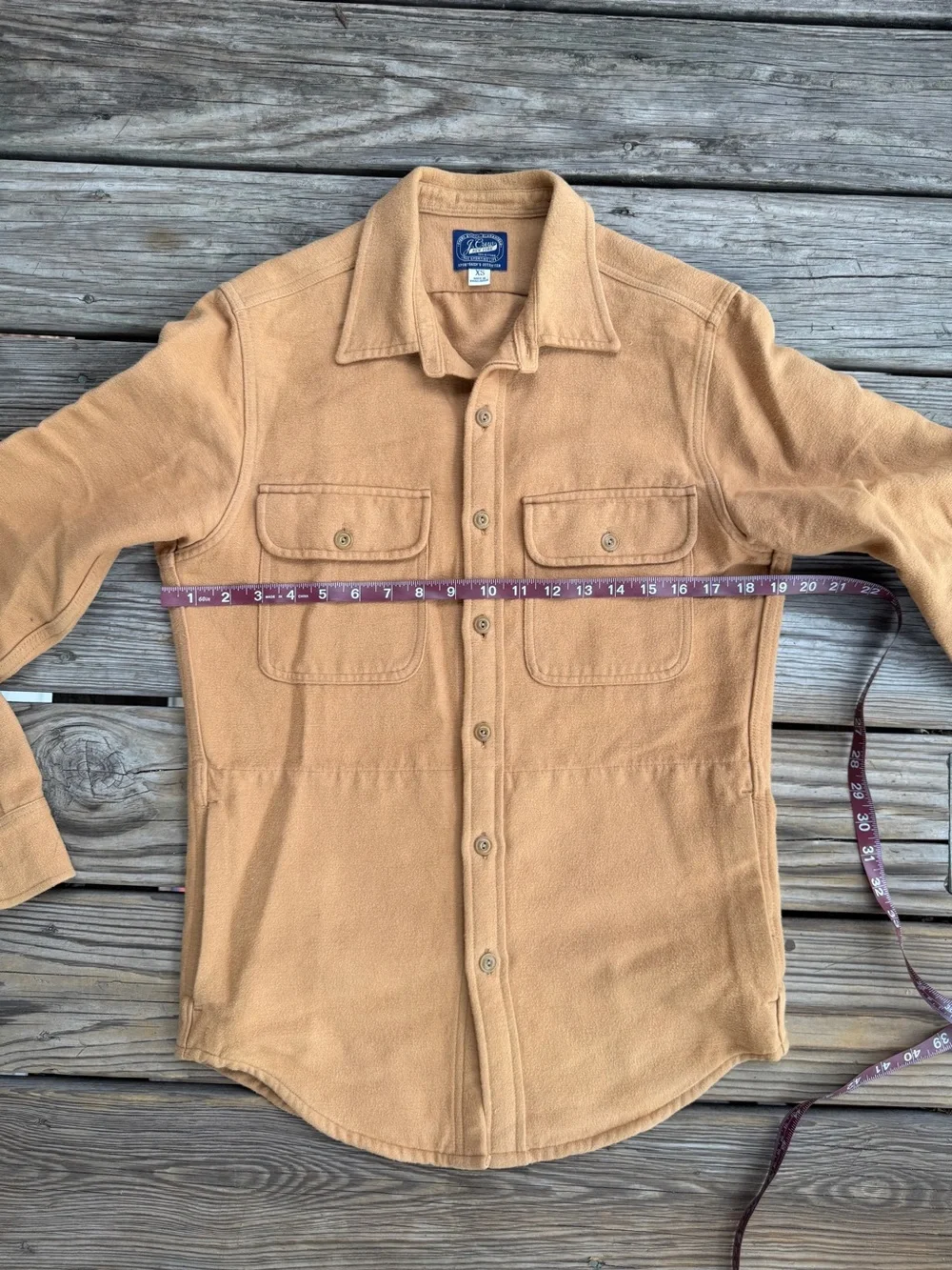 J. Crew Men's Chamois Shirt Jacket